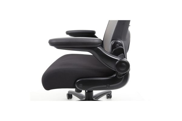 OfficeSource | Ryde | Big & Tall High Back Mesh Task Chair with Flip Arm