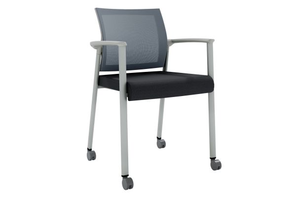 OfficeSource | Oslo | Mesh Back Stacking Guest Chair
