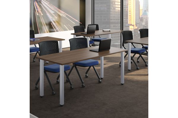 OfficeSource | Julep | Armless Nesting Chair with Fabric Seat