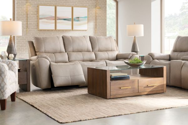 Brady Dual Power Reclining Sofa by Southern Motion