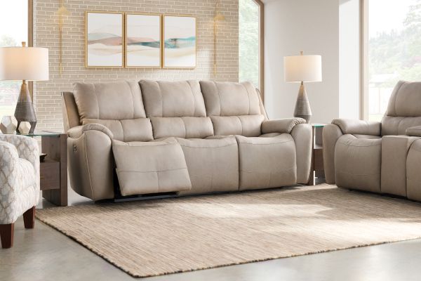 Brady Dual Power Reclining Sofa by Southern Motion