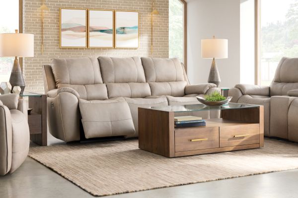Brady Dual Power Recliner by Southern Motion
