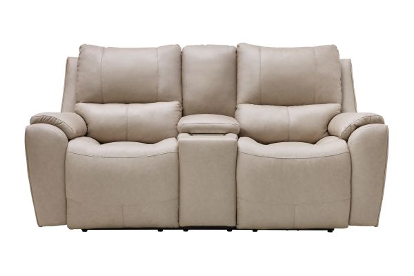 Brady Dual Power Reclining Console Loveseat by Southern Motion