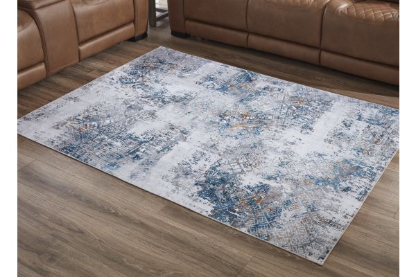 Garyard 5' x 7' Washable Rug