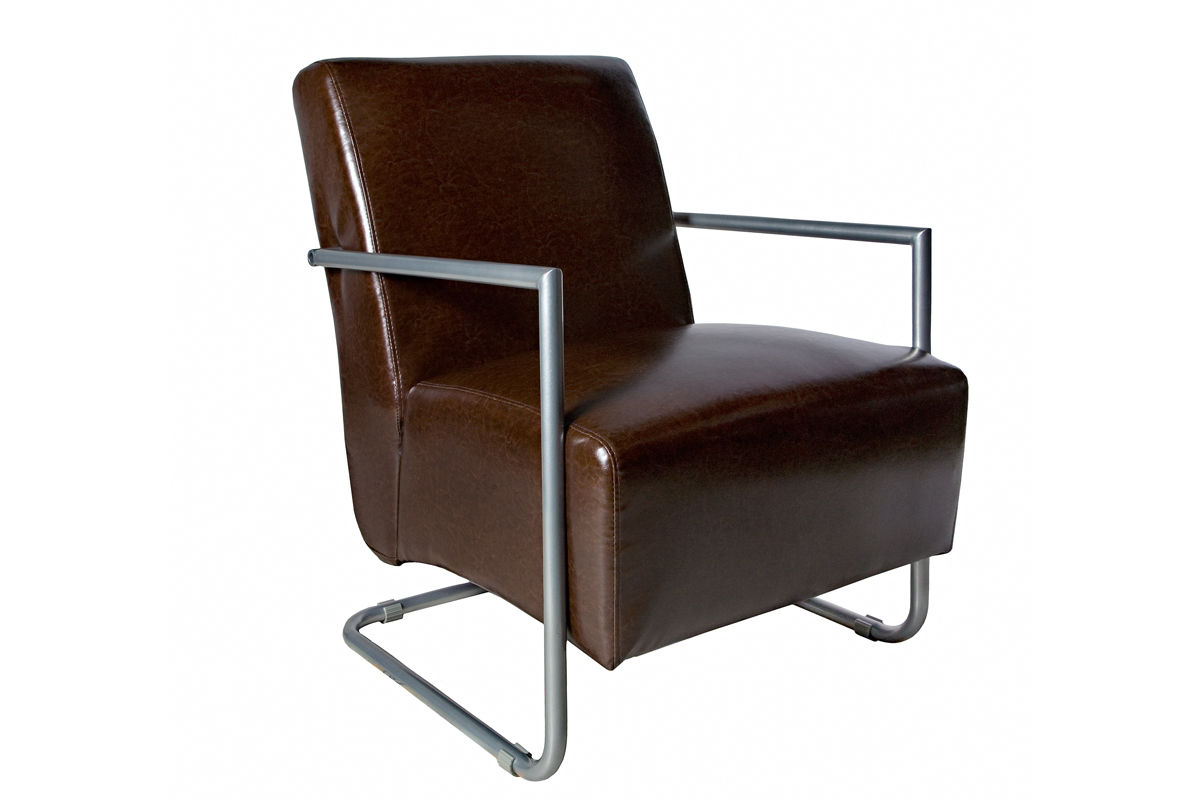 Roscoe Caramel Brown Arm Chair at GardnerWhite