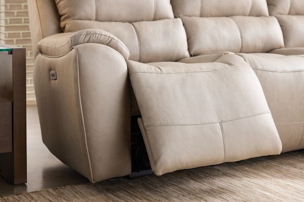 Brady Dual Power Recliner by Southern Motion