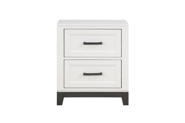 Garretson White Night Stand