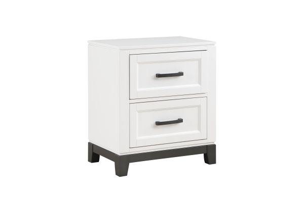  Garretson Night Stand - White