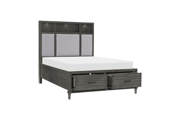 Wittenberry Queen Headboard with LED & USB Charger