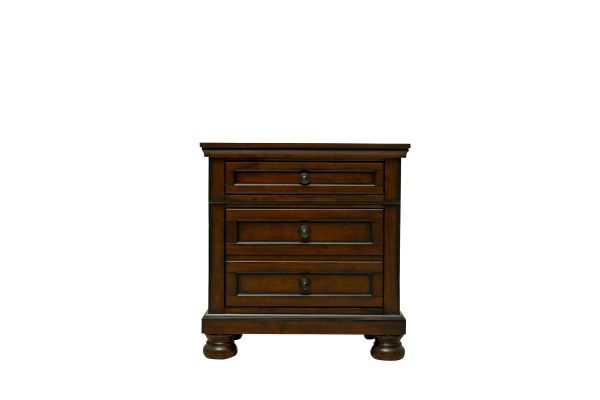Begonia Nightstand with Hidden Drawer