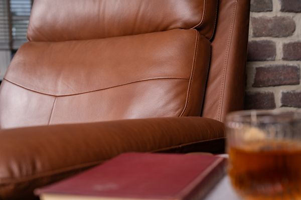 Refined Pecan Perfect Match Triple Power Swivel Gliding Recliner