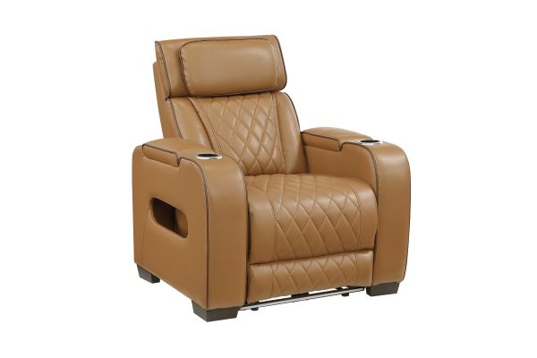 Fairway Power Reclining Chair - Brown