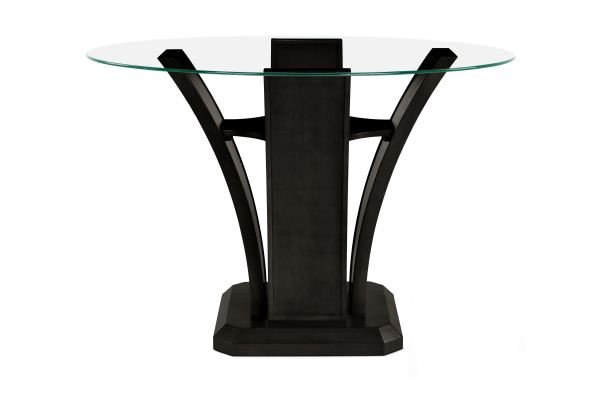 Dalina Glass Round Counter Height Table