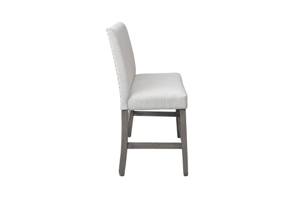 Bolin Upholstered Counter Height Bench With Back