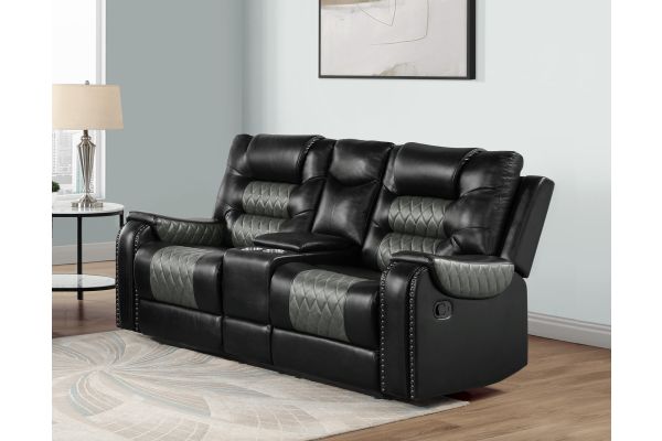 Hart Glider Reclining Chair - Black