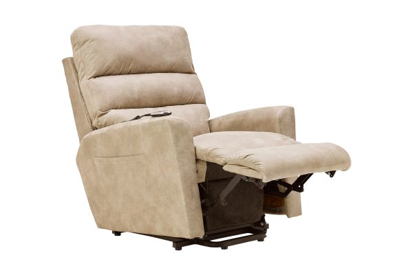 Liam Beige Power Lift Chair by La-Z-Boy