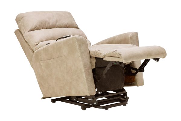 Liam Beige Power Lift Chair by La-Z-Boy