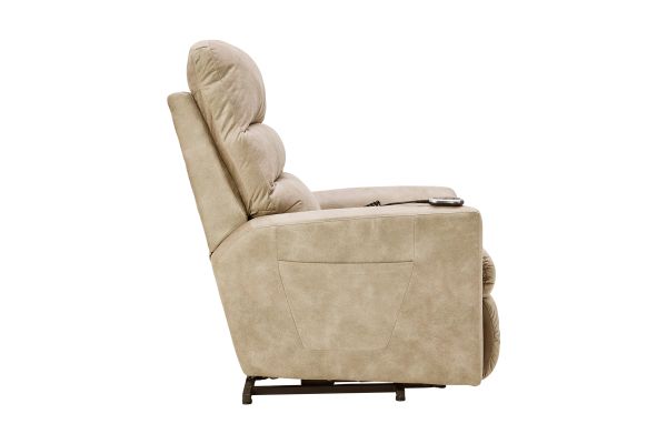 Liam Beige Power Lift Chair by La-Z-Boy
