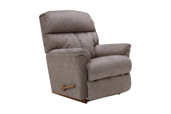 Reed Grey Rocker Recliner by La-Z-Boy