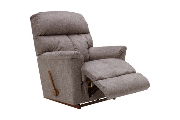 Reed Grey Rocker Recliner by La-Z-Boy