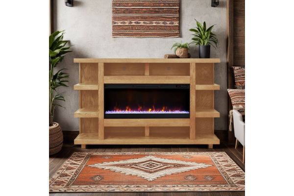 Laurel Canyon 72 inch Fireplace Mantel - Natural