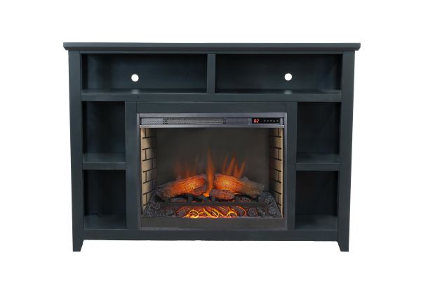 Studio 56 inch Fireplace Mantel - Black