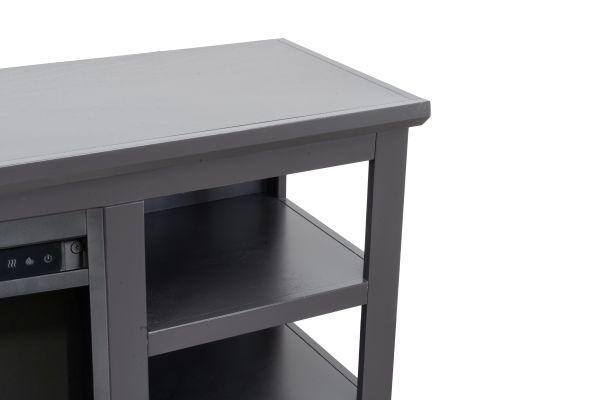 Studio 65 inch Fireplace TV Stand - Black