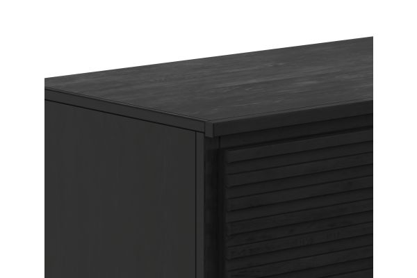 Stardust 73 inch Fireplace TV Stand - Black