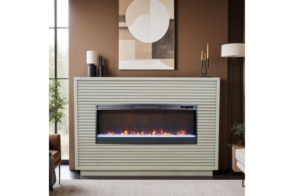 Stardust 62 inch Fireplace Mantel - Sandstone
