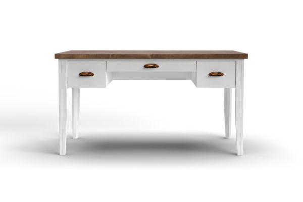 Hampton 53 inch Writing Desk - Jasmine and Barnwood