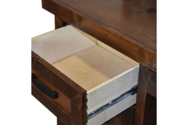 Sausalito 71 inch Executive Desk - Whiskey