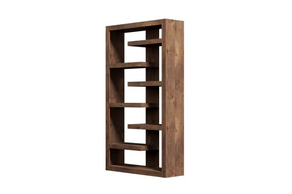 Sausalito 72 inch 6-shelf Bookcase - Whiskey