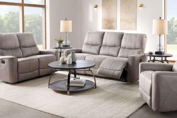 Drake Steel Reclining Sofa