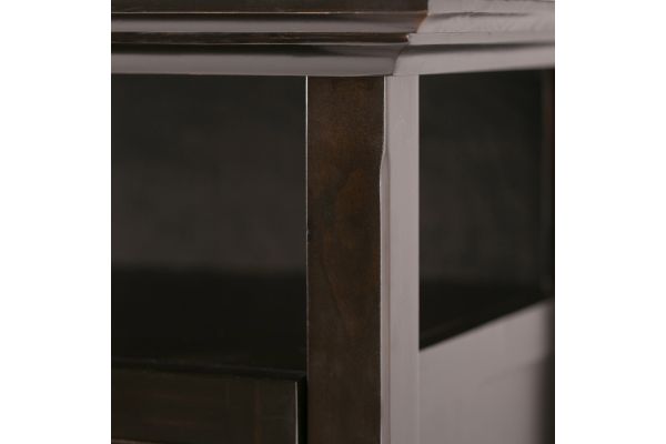 Amherst 54-inch TV Media Stand - Hickory Brown