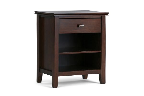 Artisan Bedside Table - Russet Brown