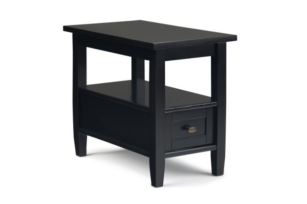 Warm Shaker Narrow Side Table