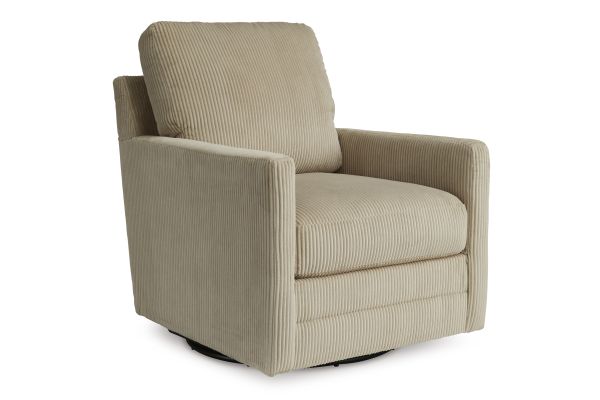 Icaman Swivel Accent Chair - Sand