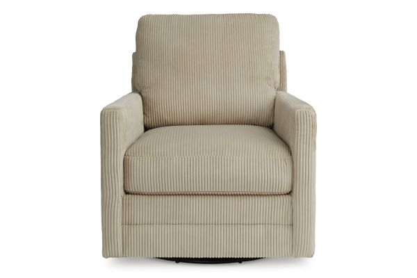 Icaman Sand Swivel Accent Chair 