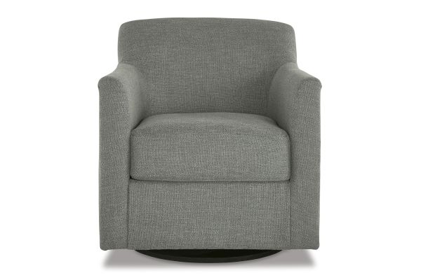 Bradney Smoke Swivel Accent Chair