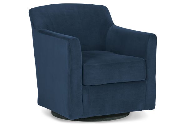 Bradney Swivel Accent Chair - Ink