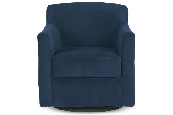 Bradney Ink Swivel Accent Chair