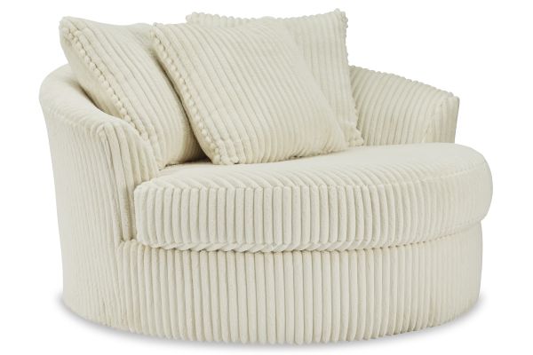 Lindyn Oversized Swivel Accent Chair