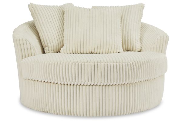 Lindyn Oversized Swivel Accent Chair