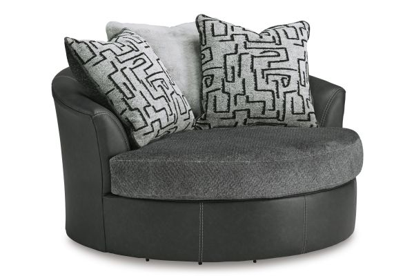 Brixley Pier Oversized Swivel Accent Chair