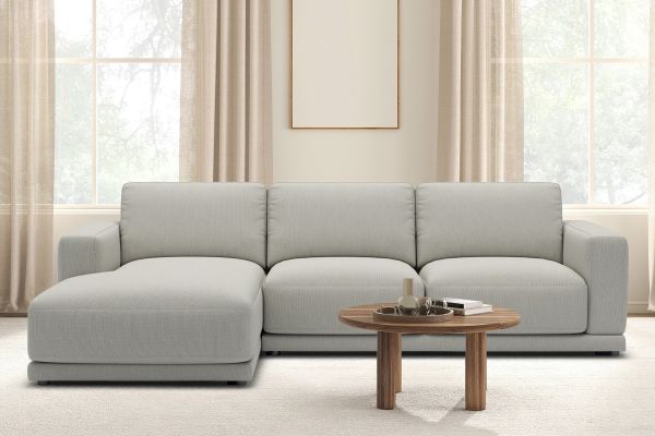 Cove Flax 2-Piece Sectional with Left Arm Facing Chaise by Floyd Home