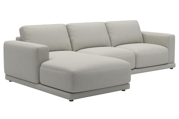 Cove Flax 2-Piece Sectional with Left Arm Facing Chaise by Floyd Home