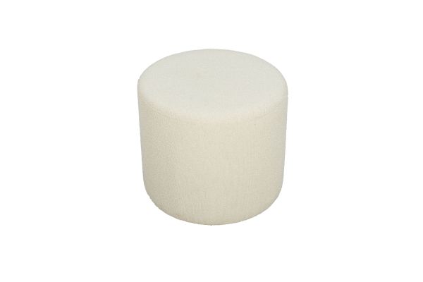 Garber Ottoman - Snow