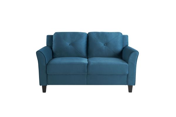 Hailey Blue Loveseat