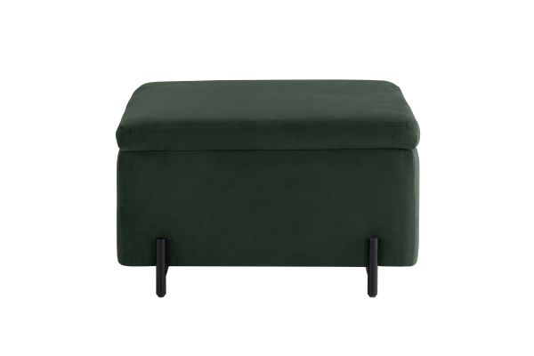 Kiley Large Storage Ottoman - Green