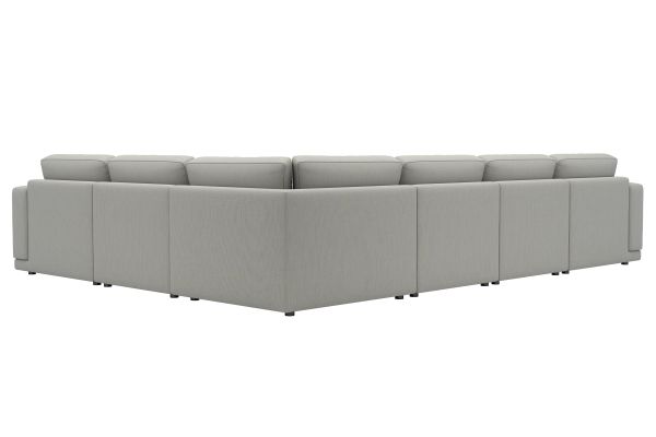 Cove Flax 5-Piece Sectional with Left Arm Facing Chaise by Floyd Home